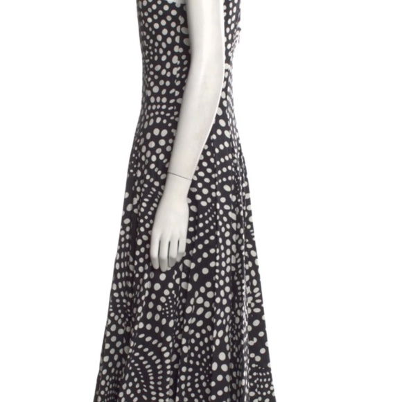 Staud Black Wavy Dot Wells Dress NEVER WORN with tags - Picture 2 of 6